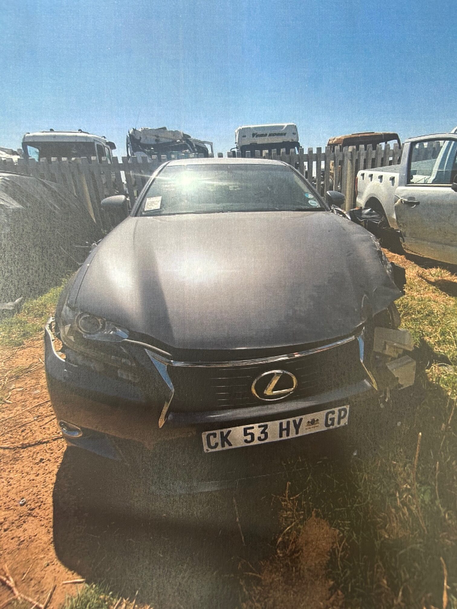 2013 Toyota Lexus GS250 EX 6A 12 – CODE 2